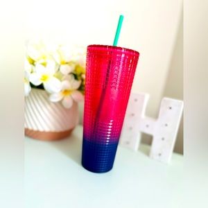 Starbucks Ombre Tumbler Pink and Blue